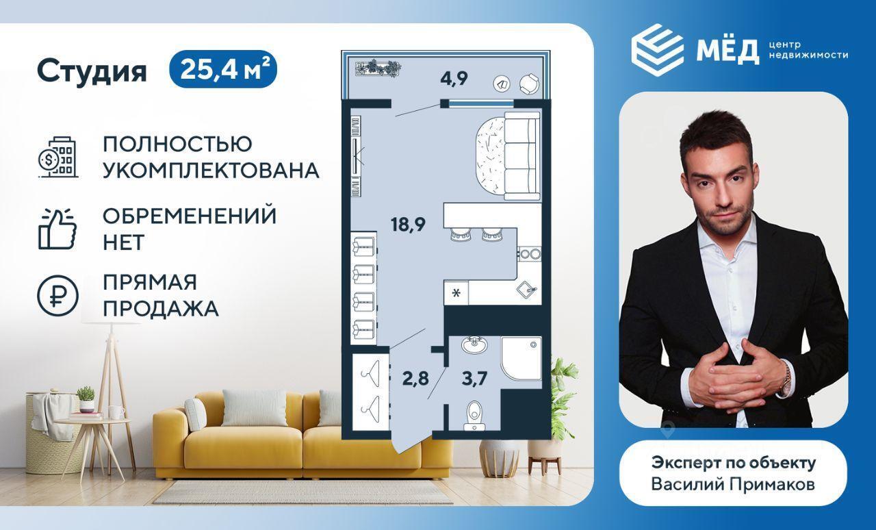 квартира г Санкт-Петербург ул Яхтенная 34 округ № 65, ЖК «Море Океан», Ленинградская область фото 2