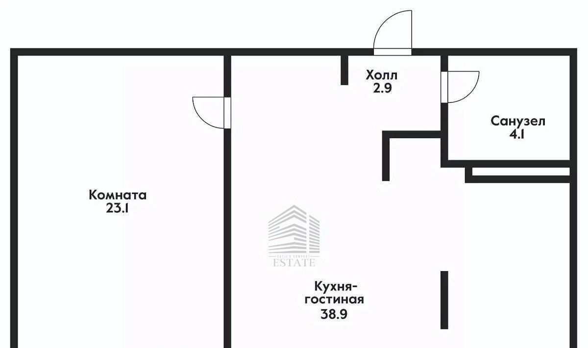 квартира г Краснодар р-н Центральный ул им. Буденного 129 Западный фото 2