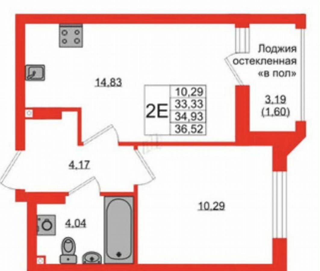 квартира г Калининград р-н Ленинградский ул Артиллерийская ЖК «Консул» жилой дом фото 2