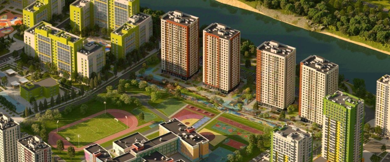 квартира г Уфа ст Дема р-н Демский экогород «Яркий» жилрайон фото 19