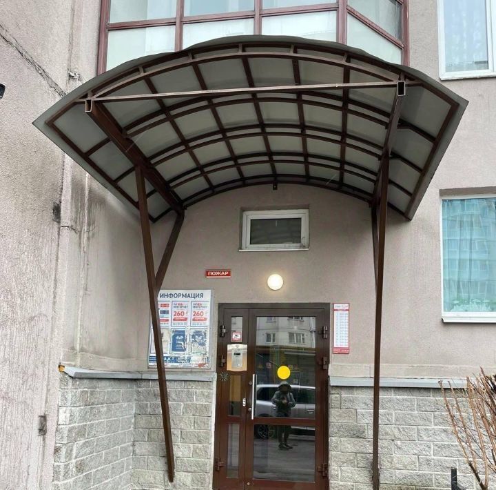 квартира г Санкт-Петербург метро Проспект Большевиков р-н муниципальный округ Правобережный ул Коллонтай 4к/1 фото 17
