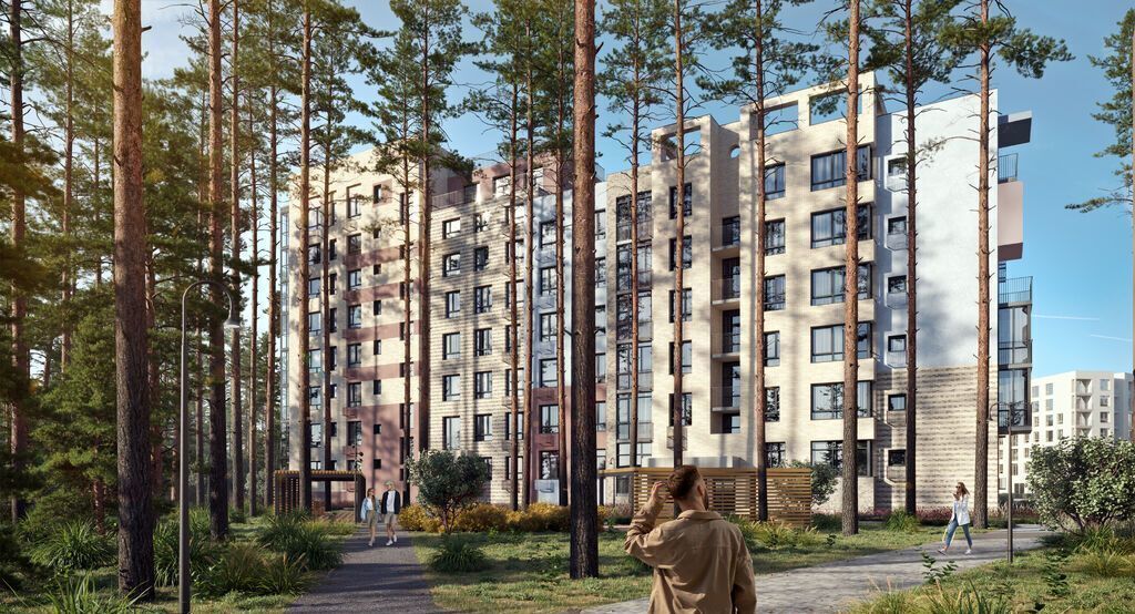 квартира г Екатеринбург Академический ул Удельная 1/1 ЖК «Лес» фото 3