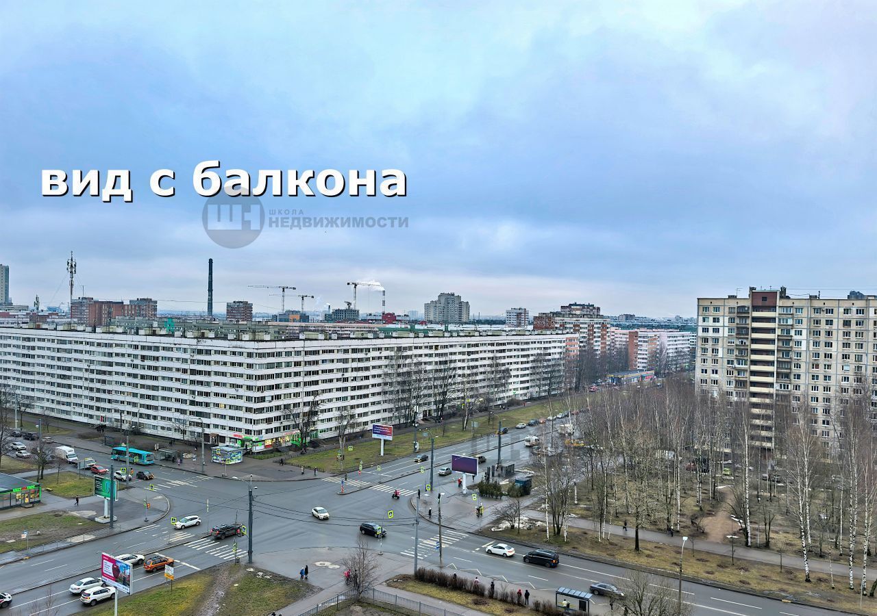 квартира г Санкт-Петербург метро Проспект Просвещения ул Композиторов 18 ЖК «PRAGMA-HOUSE» округ Шувалово-Озерки фото 16