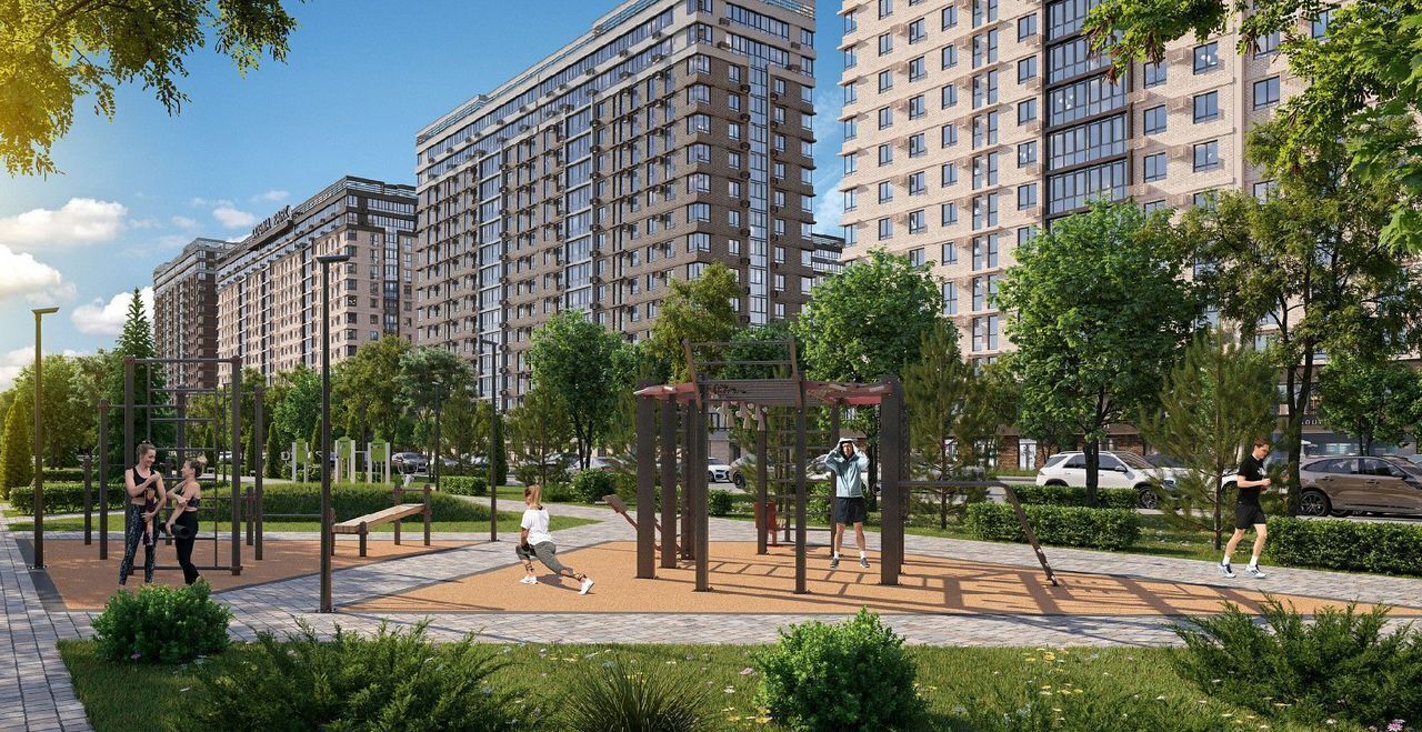 квартира г Краснодар р-н Прикубанский ул им. Марины Цветаевой 1 фото 14