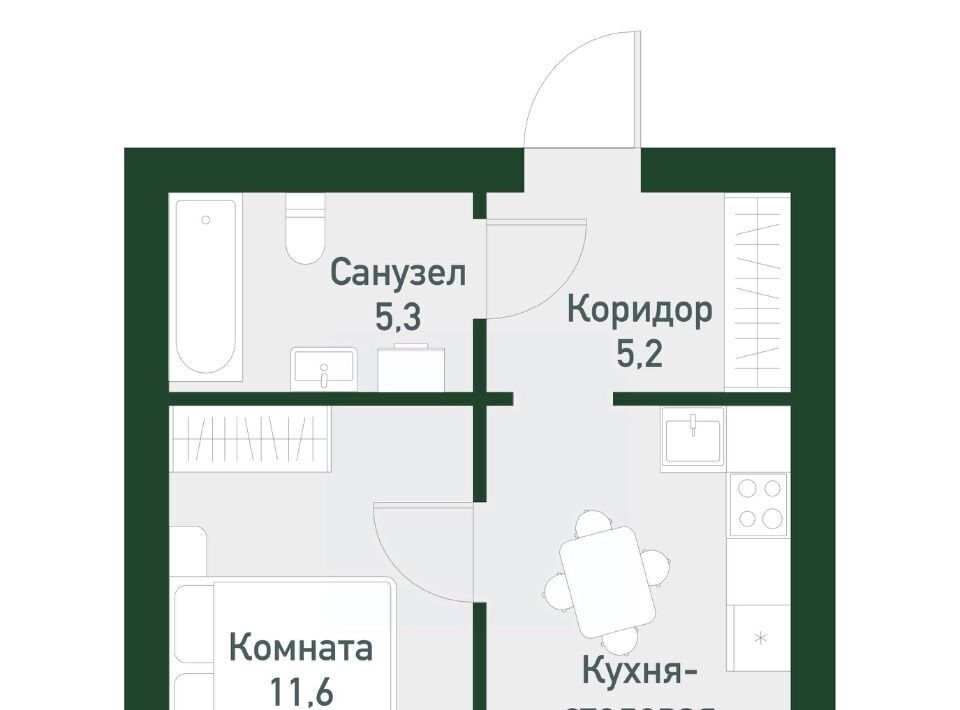 квартира г Екатеринбург Чкаловская Твоя Привилегия жилой комплекс фото 1