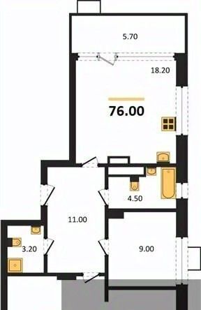 квартира г Воронеж р-н Железнодорожный ул Остужева 52/5 фото 1