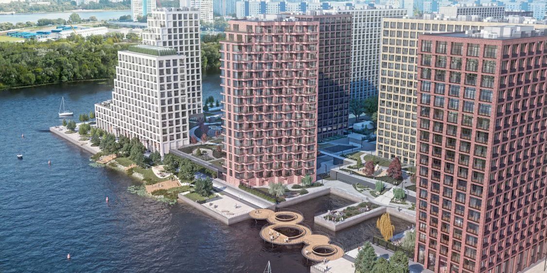 квартира г Москва район Нагатинский затон ул Корабельная 6 квартал «Ривер Парк Коломенское» муниципальный округ Нагатинский Затон фото 21