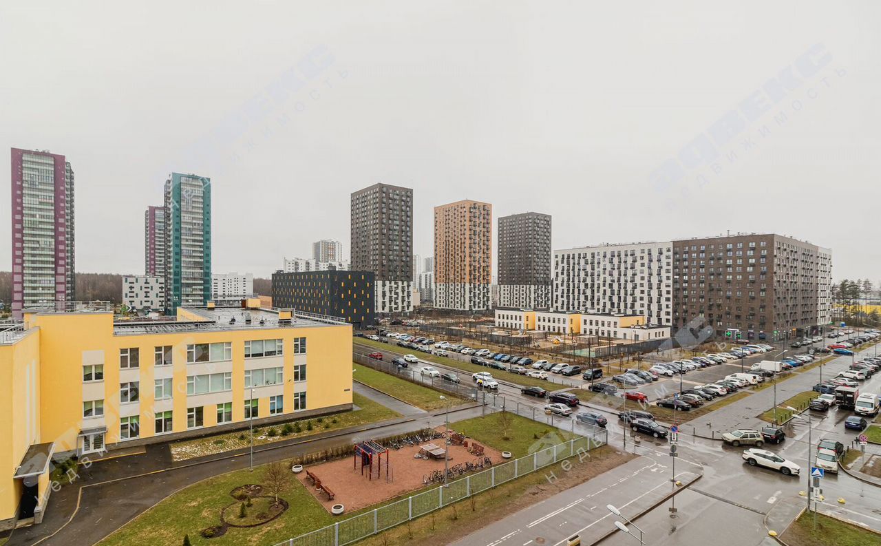 квартира г Санкт-Петербург метро Проспект Просвещения ш Суздальское 28к/2 фото 3
