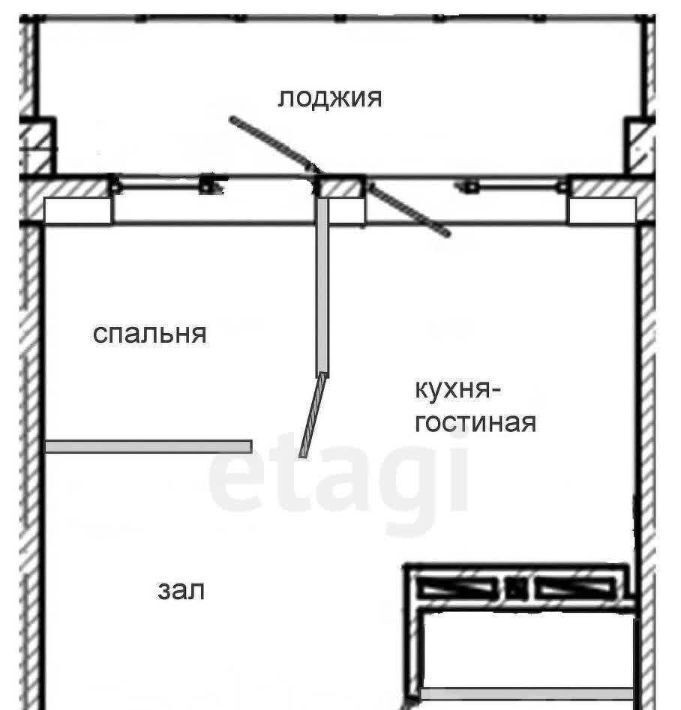 квартира г Владивосток р-н Советский пр-кт 100-летия Владивостока 163 фото 2