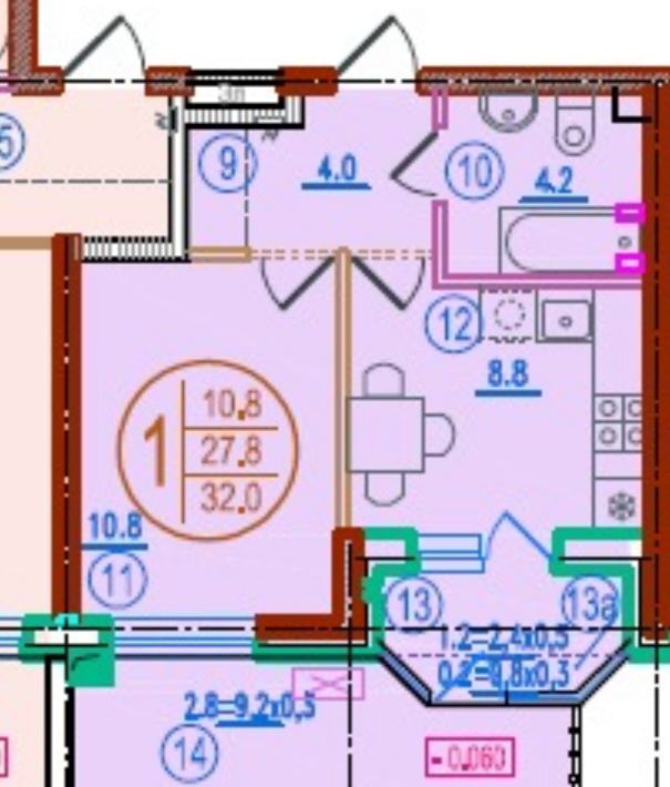 квартира г Краснодар р-н Прикубанский ул им. генерала Корнилова 18 фото 1