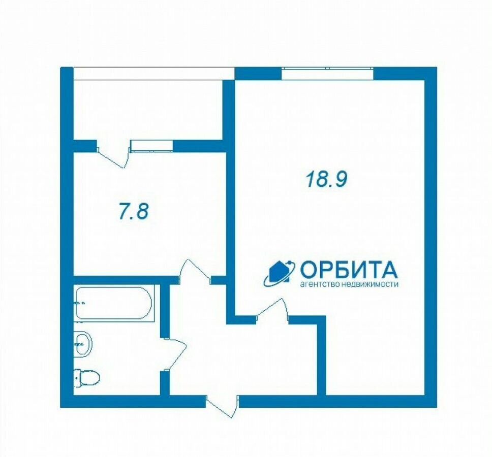 квартира г Тюмень р-н Центральный ул Шишкова 54 фото 11
