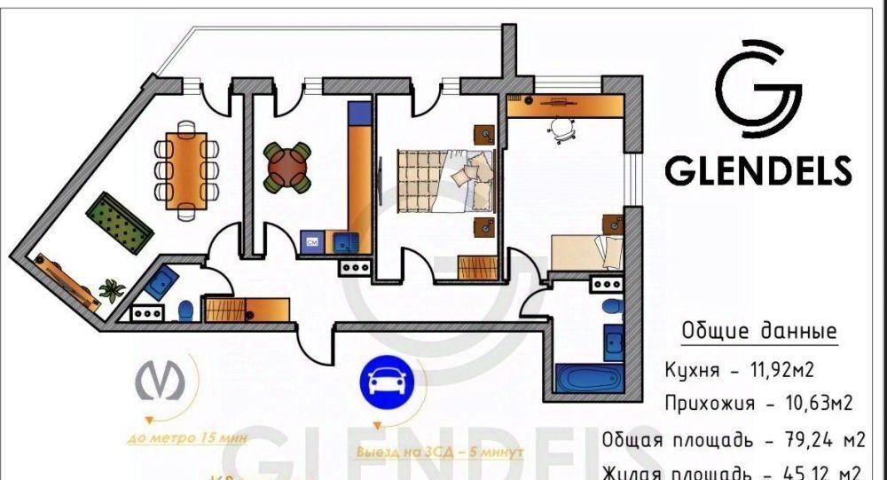 квартира г Санкт-Петербург метро Приморская ул Чирикова 5 округ Гавань фото 1