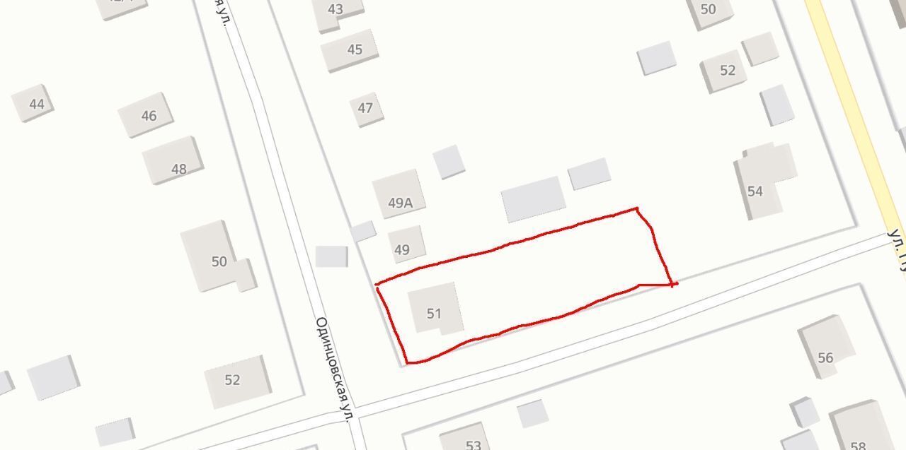 земля г Домодедово мкр Востряково ул Одинцовская 51 Домодедовская фото 4