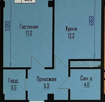 квартира г Нальчик ул Мусукаева 1 фото 1