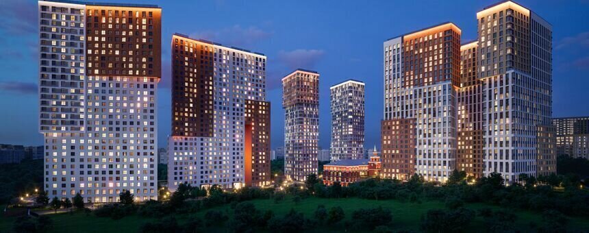 квартира г Москва ул Петра Алексеева 14 ЖК «КутузовGRAD II» Рабочий поселок фото 1
