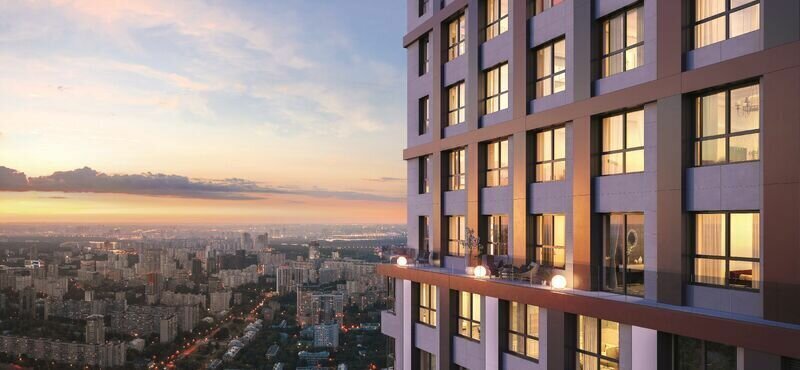квартира г Москва ул Петра Алексеева 14 ЖК «КутузовGRAD II» Рабочий поселок фото 5