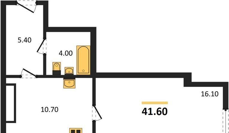 квартира г Симферополь р-н Центральный ул Балаклавская 10 ЖК «Поэма» фото 6