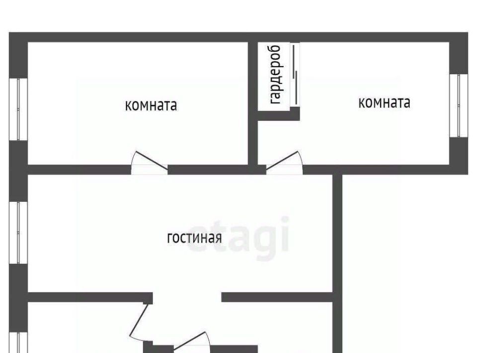 квартира г Самара р-н Куйбышевский Алабинская тракт Пугачевский 14 фото 2