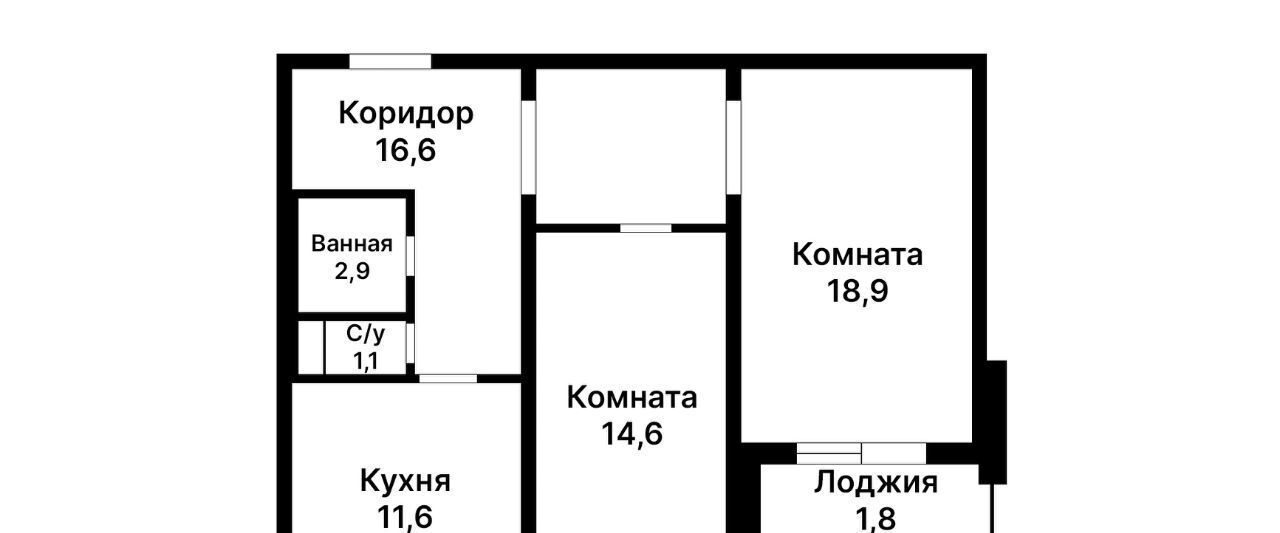квартира г Москва метро Пражская проезд Востряковский 5к/3 фото 2