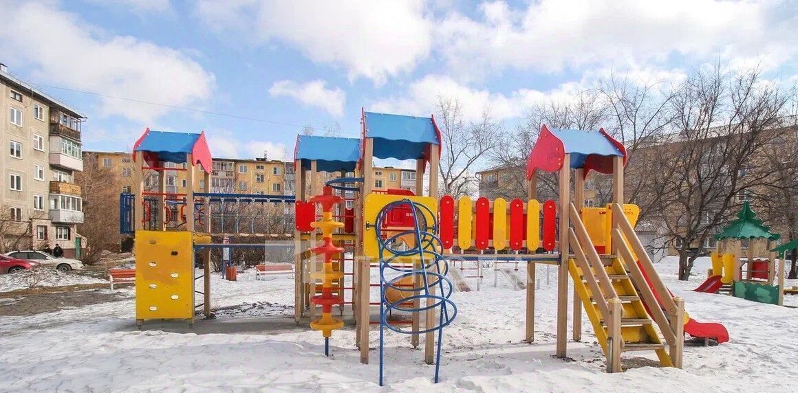 квартира г Барнаул р-н Железнодорожный ул Молодежная 34/1 фото 21