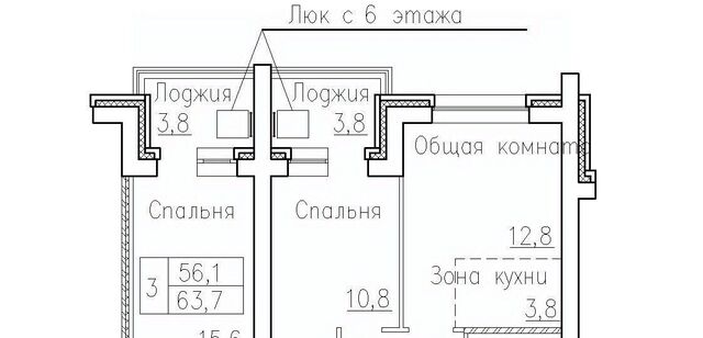 квартира ул Фламинго 19 сельсовет, Площадь Маркса, Мичуринский фото