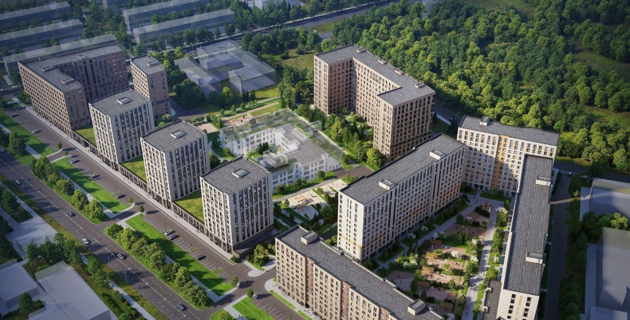 квартира г Санкт-Петербург метро Ладожская ЖК «ЛСР. Большая Охта» округ Большая Охта фото 6