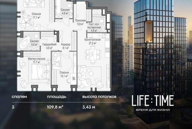 метро Улица 1905 года Квартал LIFE TIME жилой комплекс Лайф Тайм фото