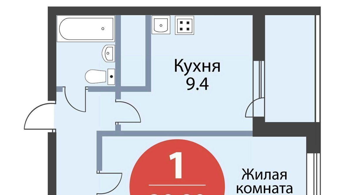квартира г Мытищи пр-кт Астрахова 1 Бабушкинская фото 1