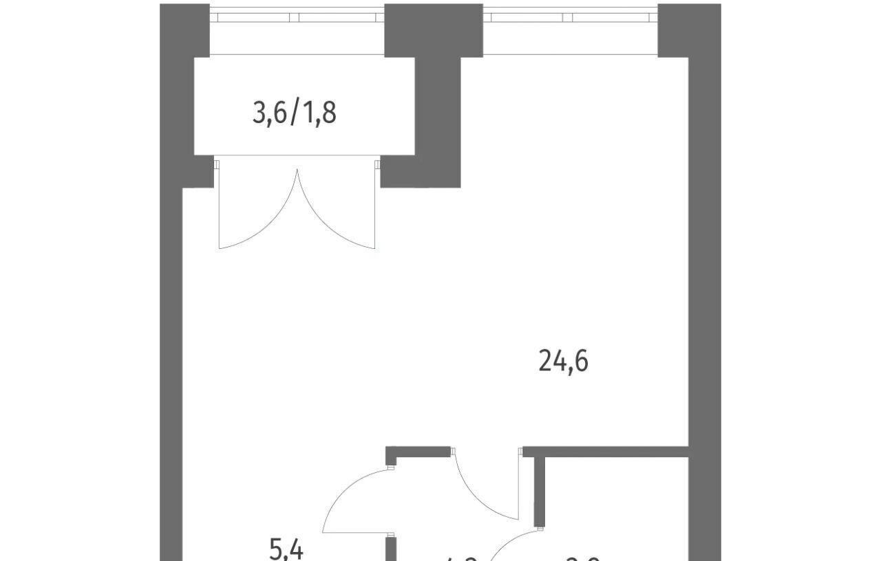 квартира г Санкт-Петербург метро Академическая ул Академика Константинова 1к/1 фото 1