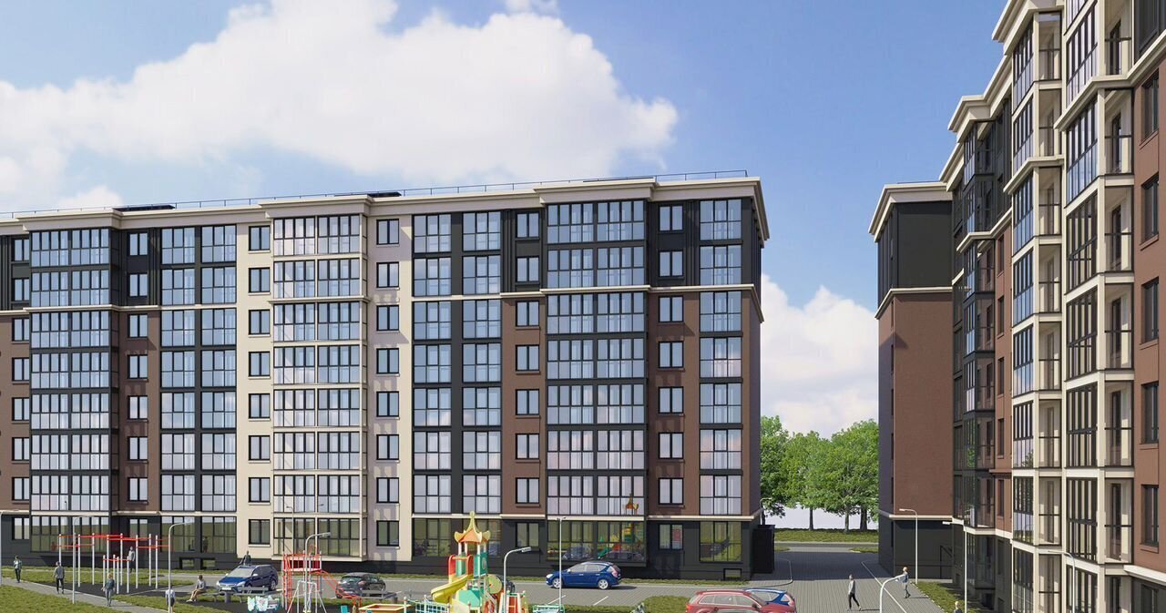 квартира г Калининград р-н Московский ЖК Гринвуд ул. Толстикова, д. 36, корп. 2 фото 2