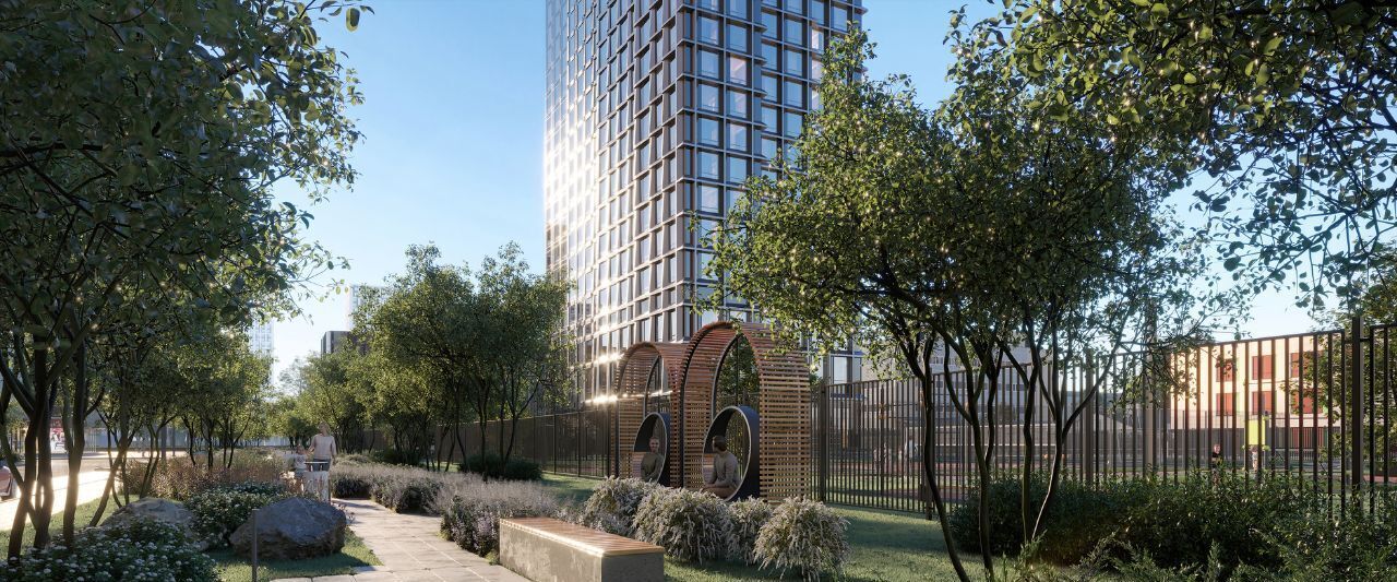 квартира г Москва метро Бутырская проезд Огородный Квартал небоскребов Upside Towers муниципальный округ Бутырский фото 16