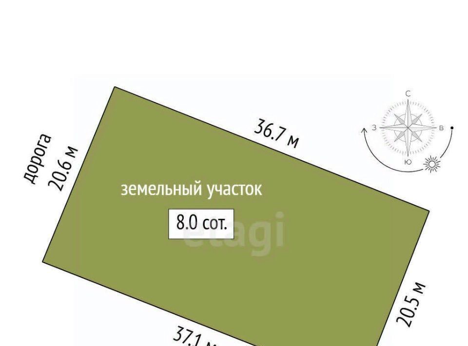 земля г Тюмень р-н Калининский снт Зауралец ул. Медиков фото 2