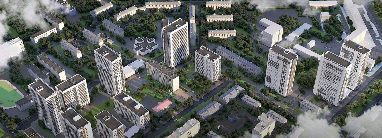 квартира г Уфа р-н Орджоникидзевский Черниковка ЖК Черника жилрайон, ВАЗ мкр фото 3