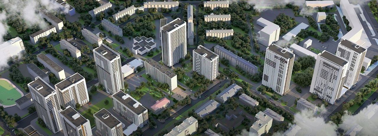 квартира г Уфа р-н Орджоникидзевский Черниковка ЖК Черника жилрайон, ВАЗ мкр фото 3