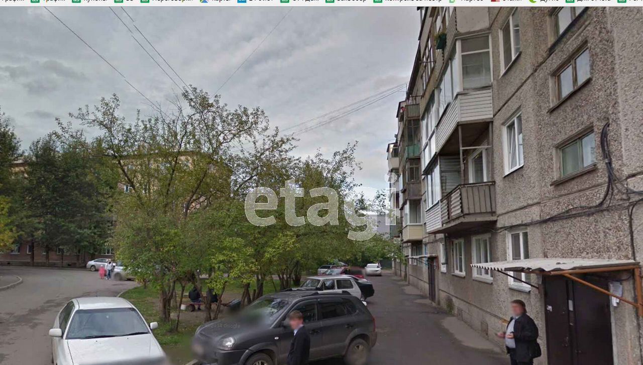 квартира г Красноярск р-н Железнодорожный ул Комбайностроителей 1 фото 21