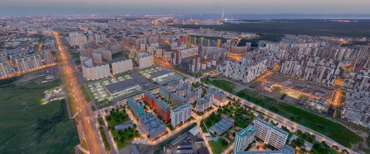 квартира г Санкт-Петербург метро Комендантский Проспект ул Плесецкая 24 округ Коломяги фото 34