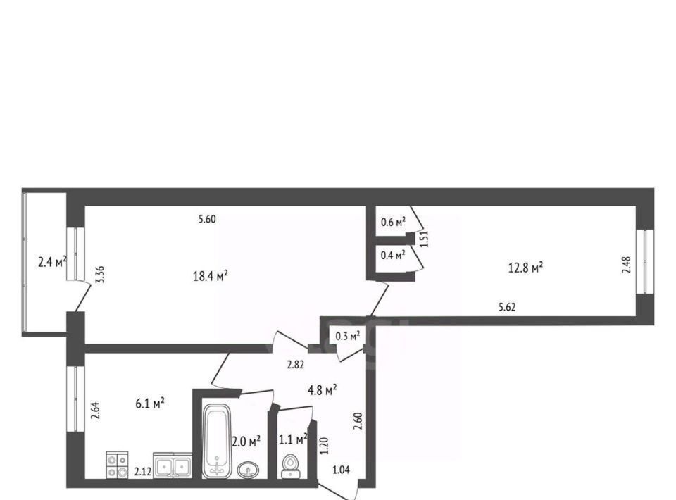 квартира г Самара Безымянка ул Мирная 157 фото 2