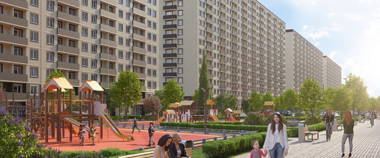 квартира г Краснодар р-н Прикубанский ул им. лётчика Позднякова 2к/15 ЖК «Дыхание» фото 4