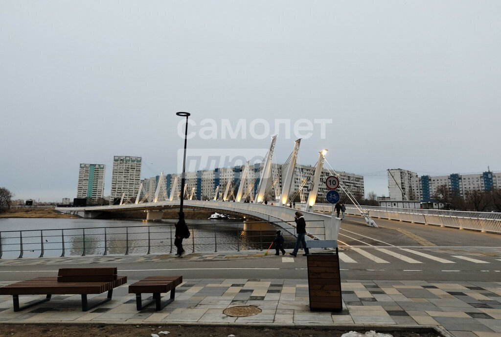 квартира г Москва район Нагатинский затон ул Судостроительная 49к/2 муниципальный округ Нагатинский Затон фото 8
