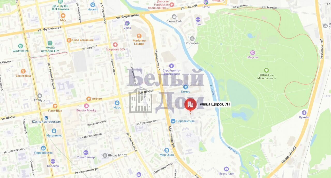 свободного назначения г Екатеринбург р-н Октябрьский Ботаническая ул Щорса 7н фото 6