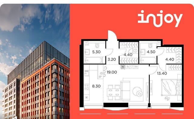 метро Водный стадион ул Адмирала Макарова ЖК «INJOY» муниципальный округ Войковский фото
