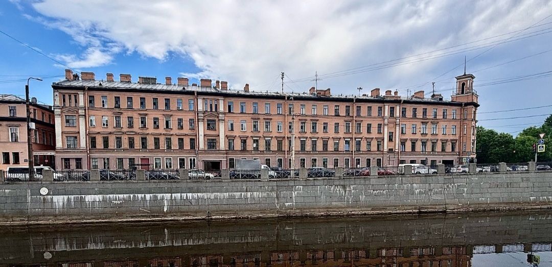 квартира г Санкт-Петербург метро Нарвская наб Обводного канала 142/16 округ Екатерингофский фото 3