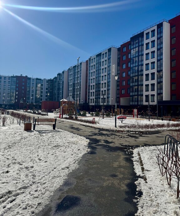 квартира г Санкт-Петербург метро Проспект Ветеранов пр-кт Будённого 19к/1 округ Сосновая Поляна фото 16
