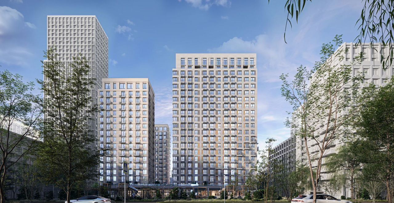 квартира г Москва метро Домодедовская ЖК «Квартал Герцена» корп. 1, 25-26 км МКАД фото 2