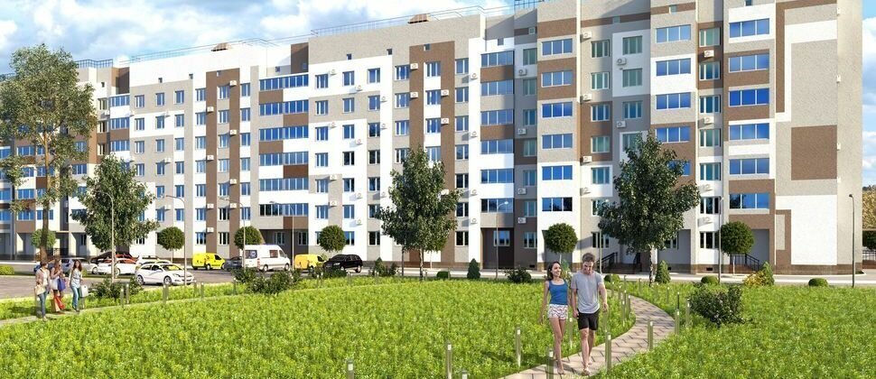 квартира г Ставрополь р-н Октябрьский Чапаевка ул Чапаева 4/1б ЖК Семейный фото 3