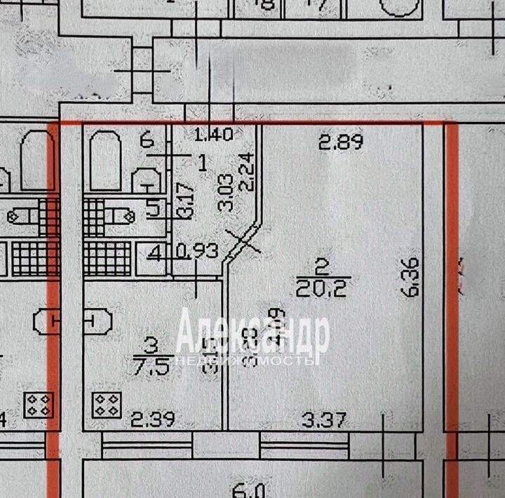 квартира г Санкт-Петербург метро Московская пр-кт Космонавтов 34 округ Гагаринское фото 16