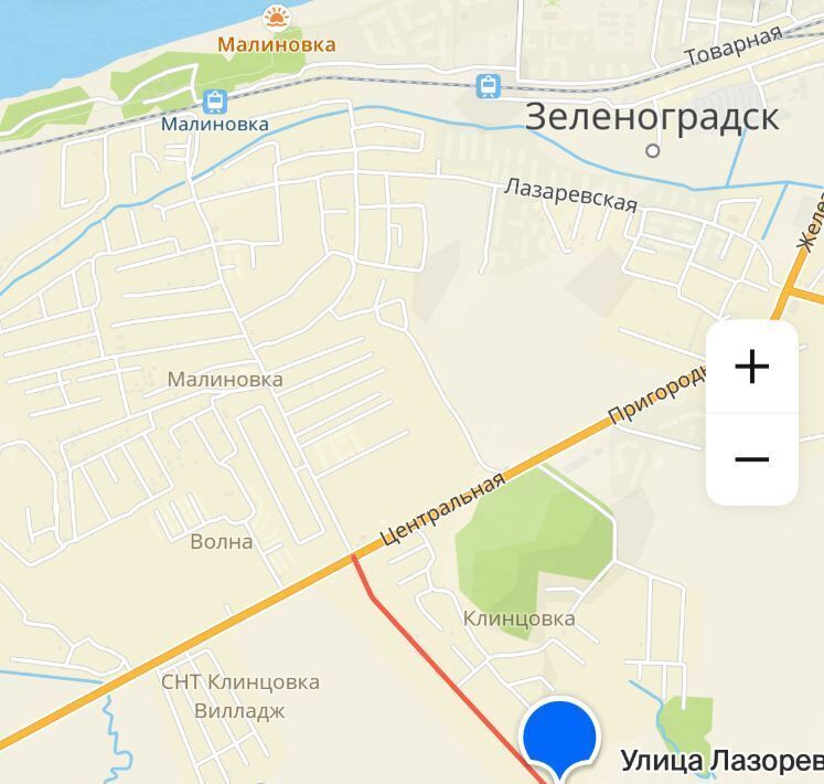 земля р-н Зеленоградский г Зеленоградск п Клинцовка фото 7