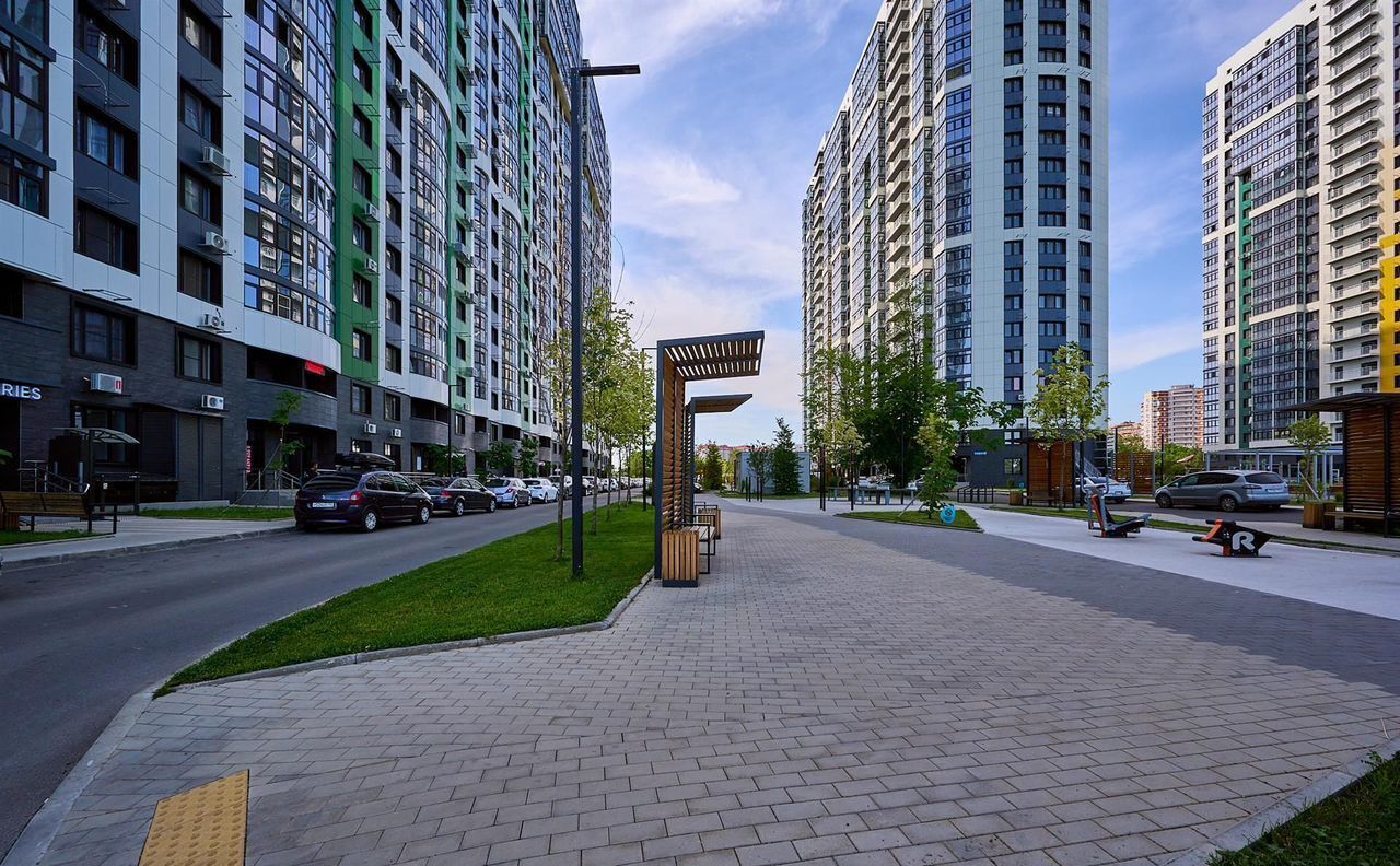 квартира г Краснодар р-н Карасунский ул им. Валерия Гассия 4/7к 2 фото 5