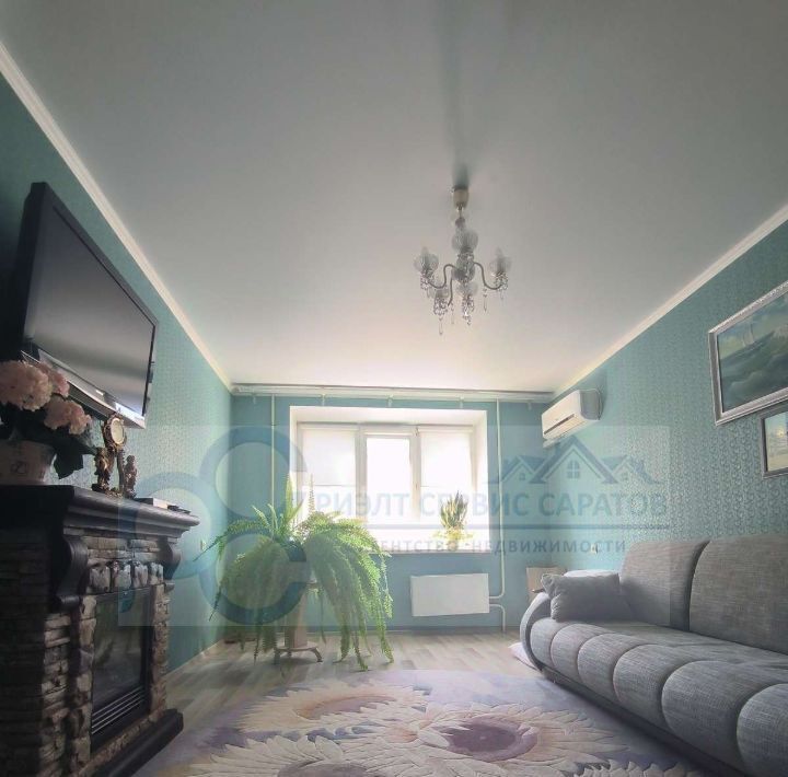 квартира г Саратов р-н Кировский пр-д 1-й Топольчанский 7 фото 4