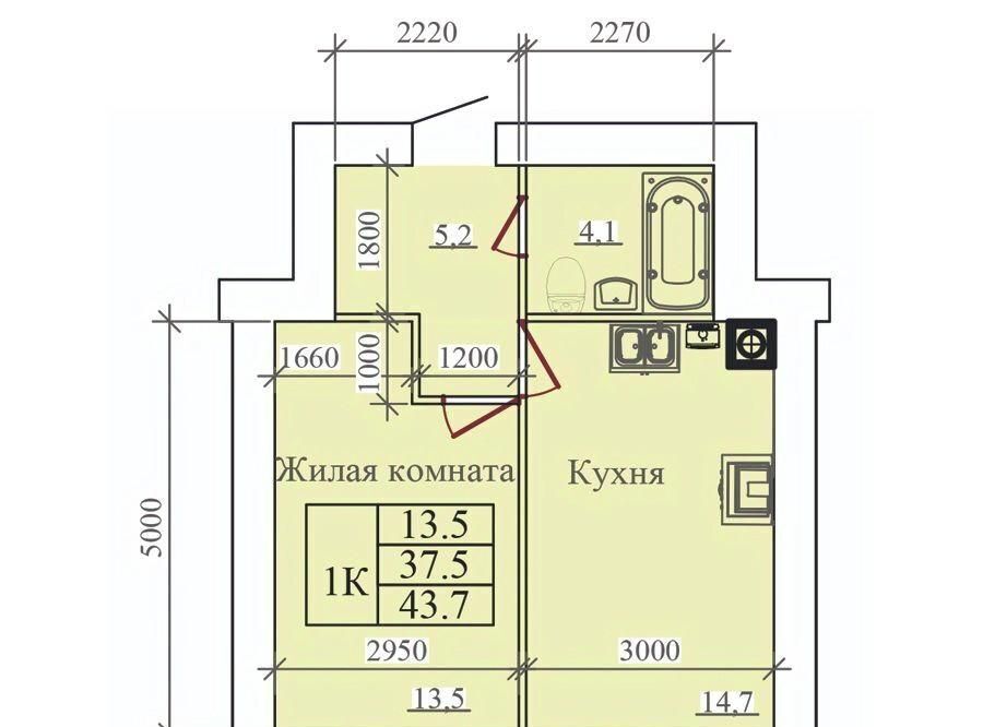 квартира г Иваново р-н Ленинский ул Павла Большевикова 50к/6 фото 1